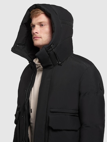 khujo Winterjas 'Dave' in Zwart