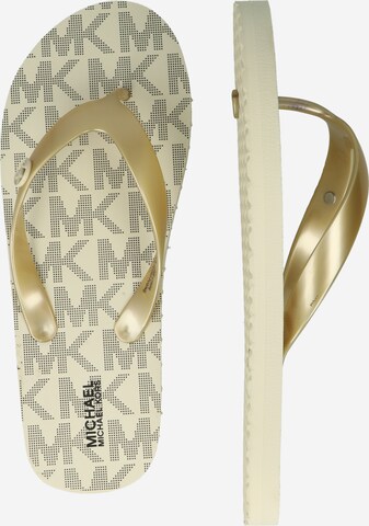 Sandale 'Endine' de la Michael Kors Kids pe auriu