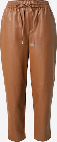 Loosefit Pantalon River Island en marron : devant