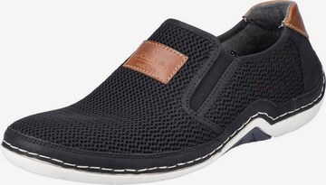 Rieker Slip-Ons in Black: front