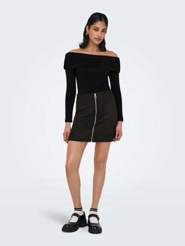 ONLY Shirt 'ONLGlamour' in Black