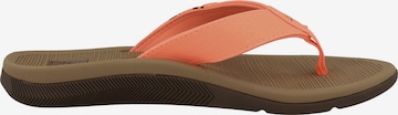 REEF T-Bar Sandals 'Santa Ana' in Orange