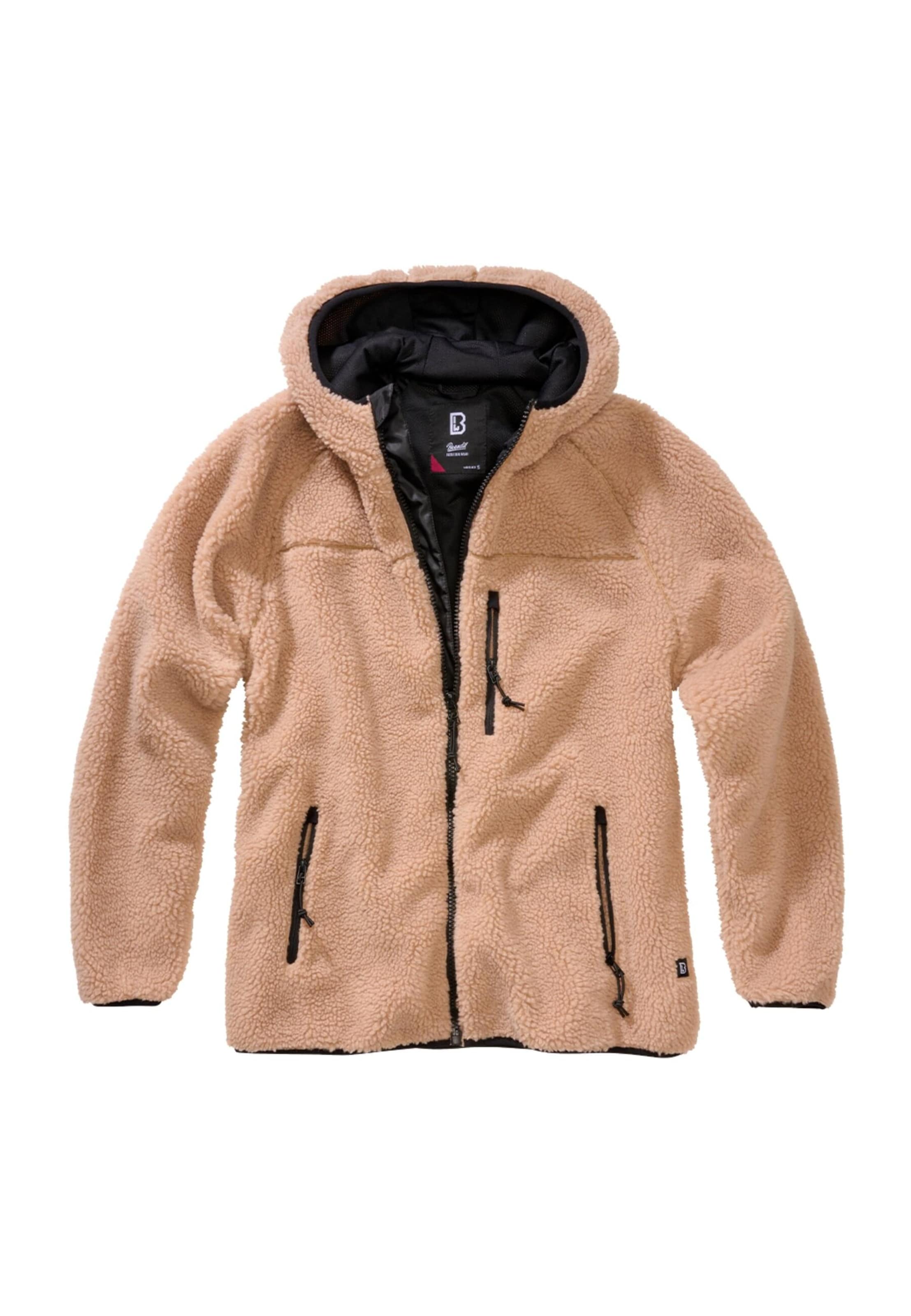 Brandit Between-season jacket in Brown: front
