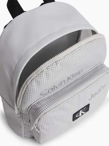 Calvin Klein Jeans Backpack 'Seasonal' in Grey
