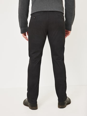 REDPOINT Slimfit Chinohose in Schwarz
