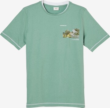 s.Oliver Shirt in Green: front