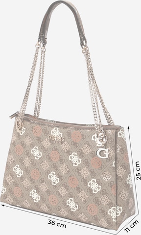 Borsa a spalla 'ELIETTE' di GUESS in beige