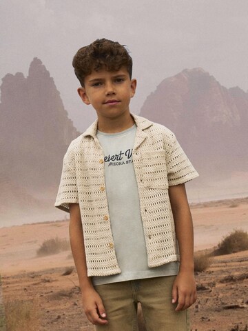 NAME IT Comfort Fit Skjorte i beige