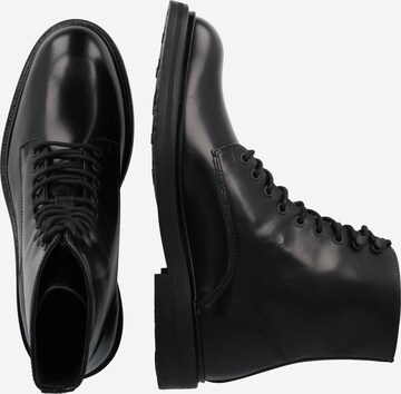 SELECTED HOMME - Botas con cordones en negro