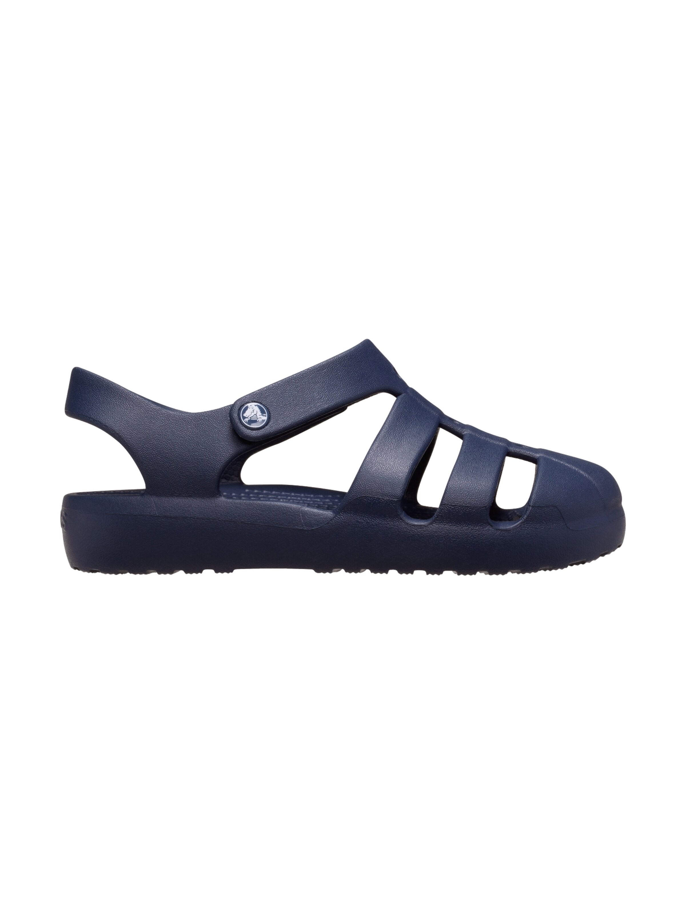 Crocs Buty otwarte 'Kindersandalen mit Klettverschluss „Classic Fisherman“' w kolorze niebieski