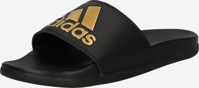 ADIDAS PERFORMANCE Beach & Pool Shoes 'ADILETTE' in Gold / Black, Item view