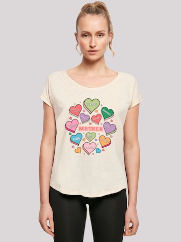 F4NT4STIC T-Shirt in Beige: Vorderseite