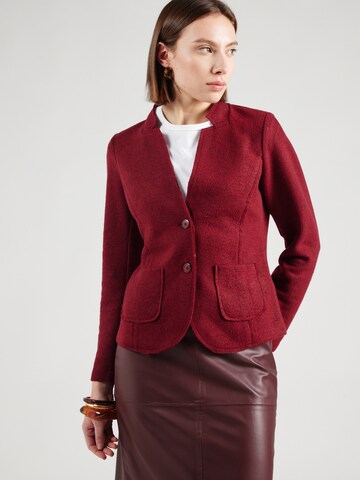 Blazer TOM TAILOR en rouge : devant