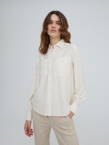 EDITED Blouse 'Stephanie' in Beige: front