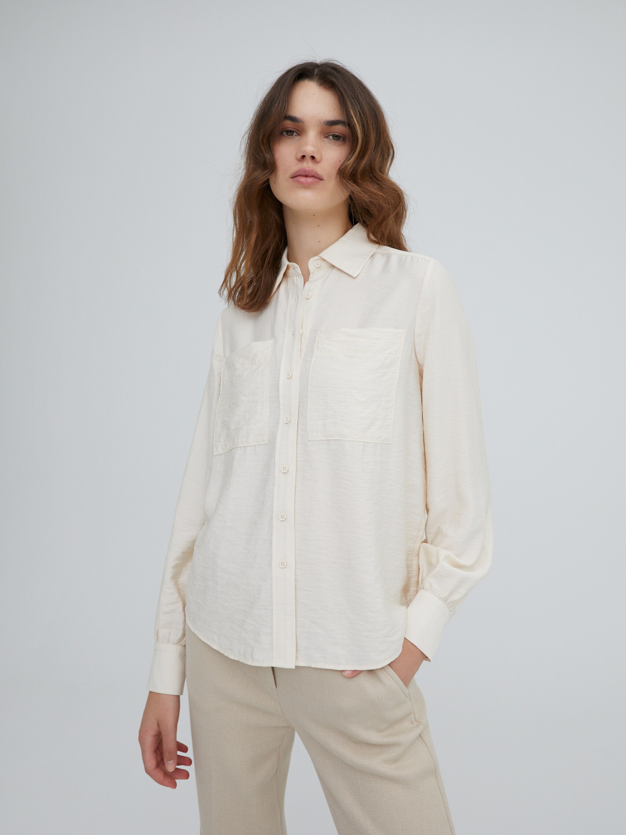 EDITED Produkte Bluse 'Stephanie' creme
