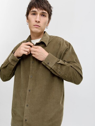 JACK & JONES - Ajuste confortable Camisa en verde