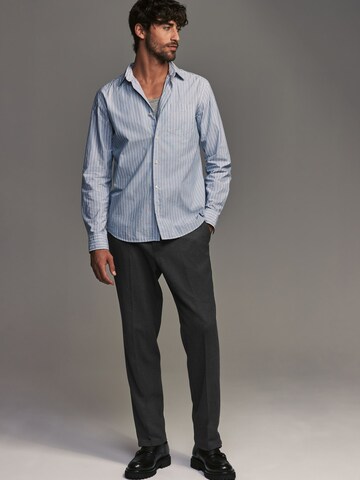 Next Regular Pleated Pants in Grey