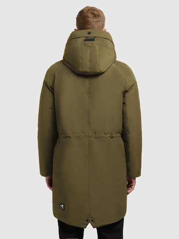 Cappotto invernale 'Anth2' di khujo in verde