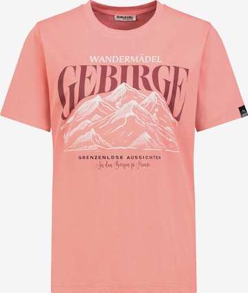 Sublevel Shirt in Orange: front
