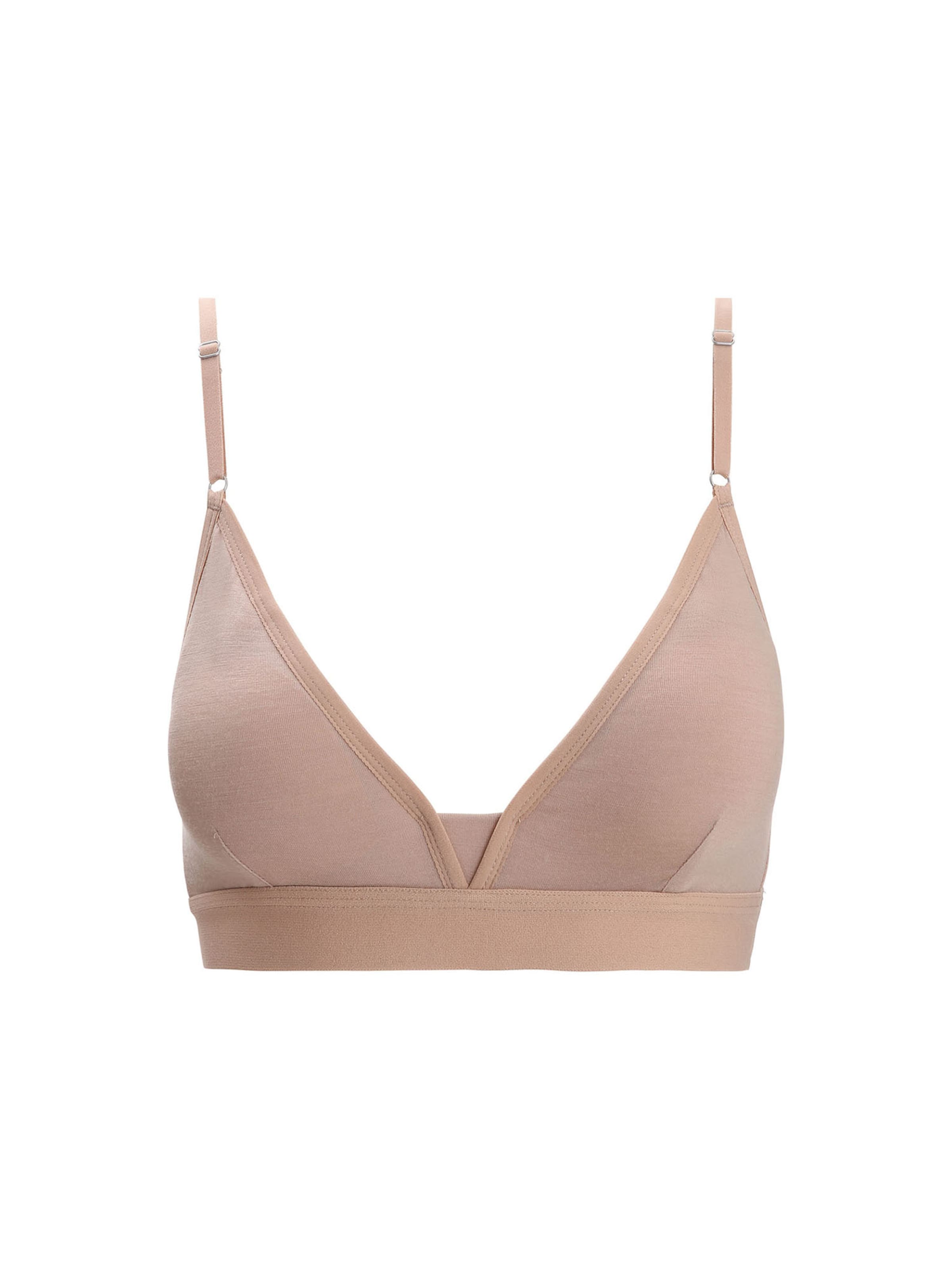 Triunghi Sutien sport 'Siren' de la ICEBREAKER pe negru: față