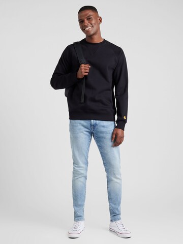 Carhartt WIP Sweatshirt 'Chase' in Schwarz