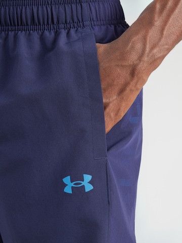 UNDER ARMOUR - regular Pantalón deportivo 'Tech Utility' en azul