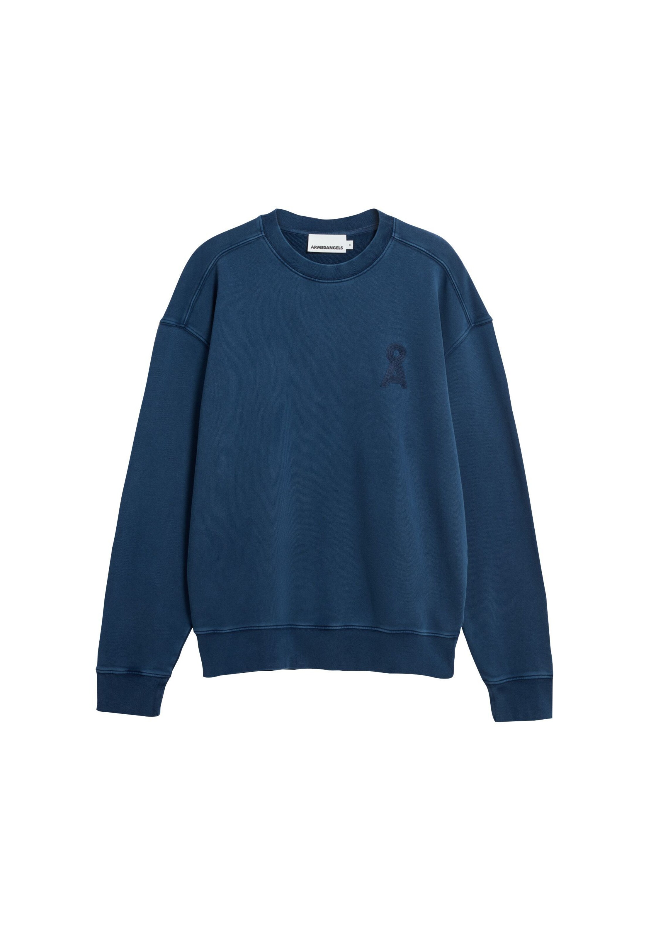 ARMEDANGELS Pullover ICONIC Å GMT DYE in Blau