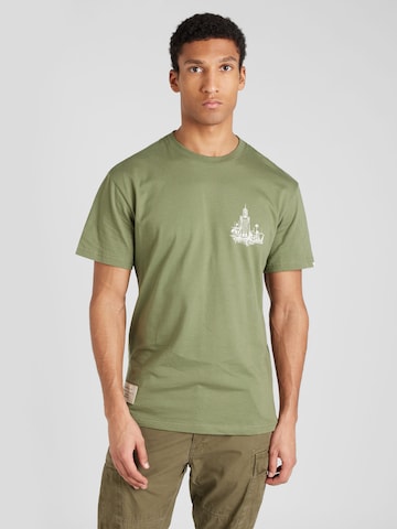 T-Shirt 'AKKIKKI' anerkjendt en vert : devant
