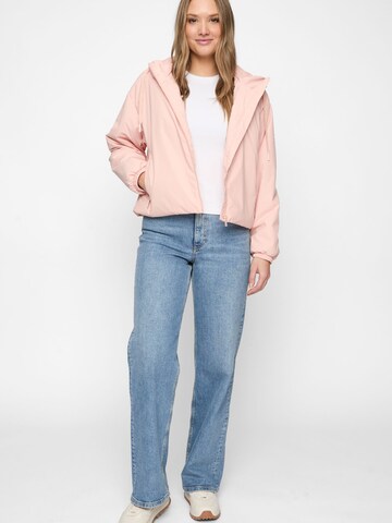 Covered Between-season jacket 'PAM' in Pink