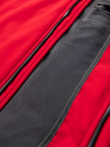 Ombre Between-Season Jacket in Red