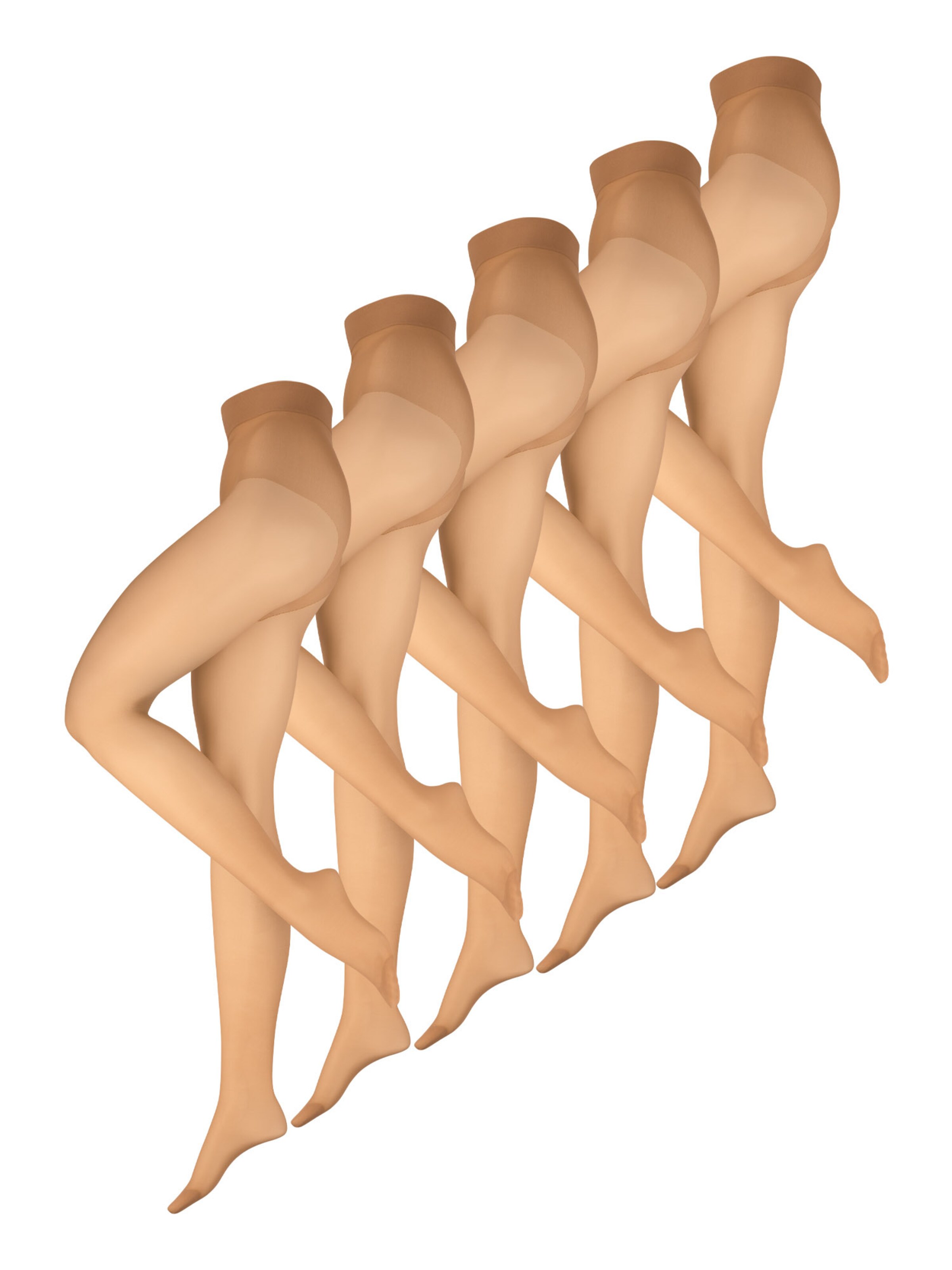 Collants ' Goodbye Laufmaschen Energy 20 DEN ' Nur Die en beige : devant