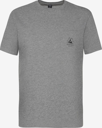 PROTEST Shirt 'ISIAH' in Grey: front