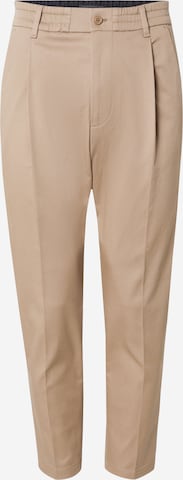 ruda DRYKORN Standartinis Klostuotos kelnės 'Chasy': priekis