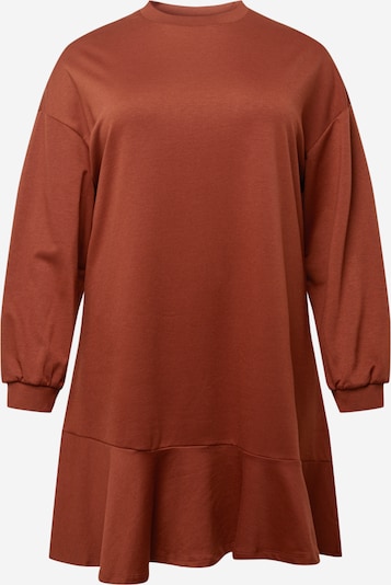 GLAMOROUS CURVE Kleid in rostbraun, Produktansicht