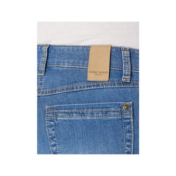 GERRY WEBER Slimfit Jeans in Blauw
