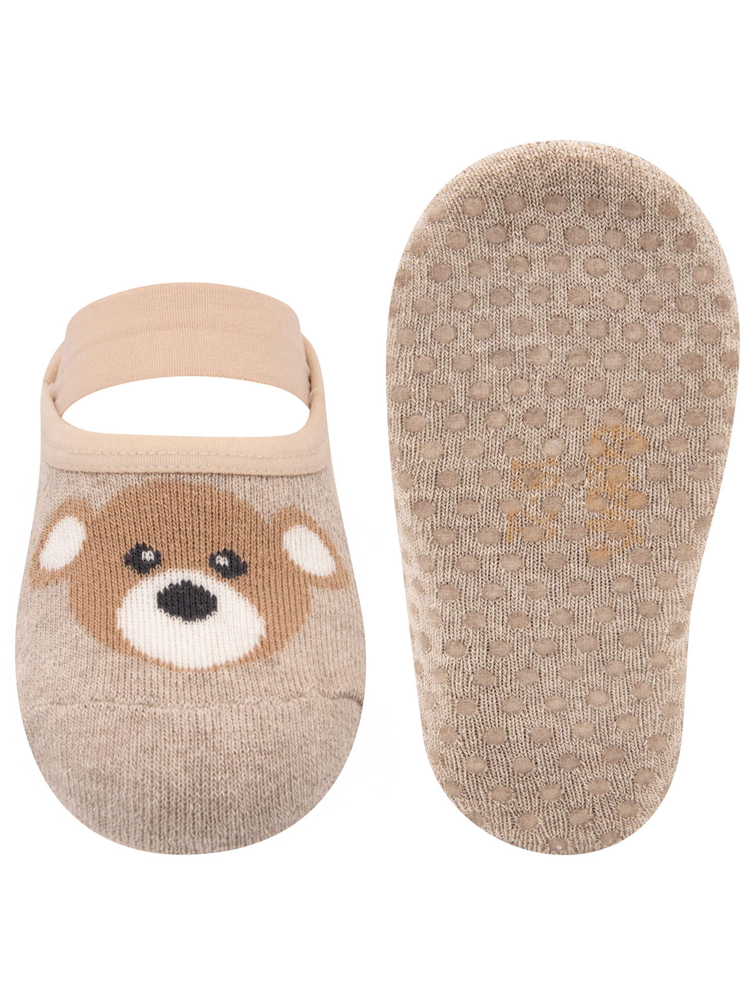 EWERS Κάλτσες 'Teddy' σε μπεζ: μπροστά