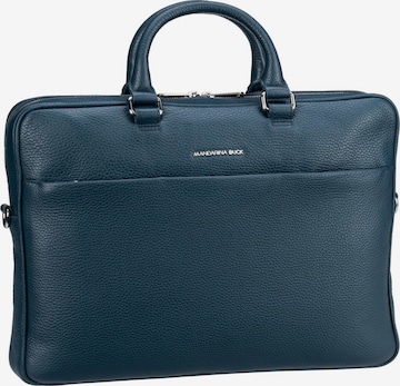 MANDARINA DUCK Document Bag 'MWC03 ' in Blue: front