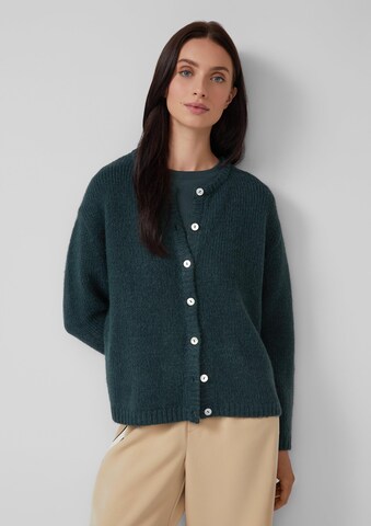 s.Oliver Strickjacke in Grün: Vorderseite