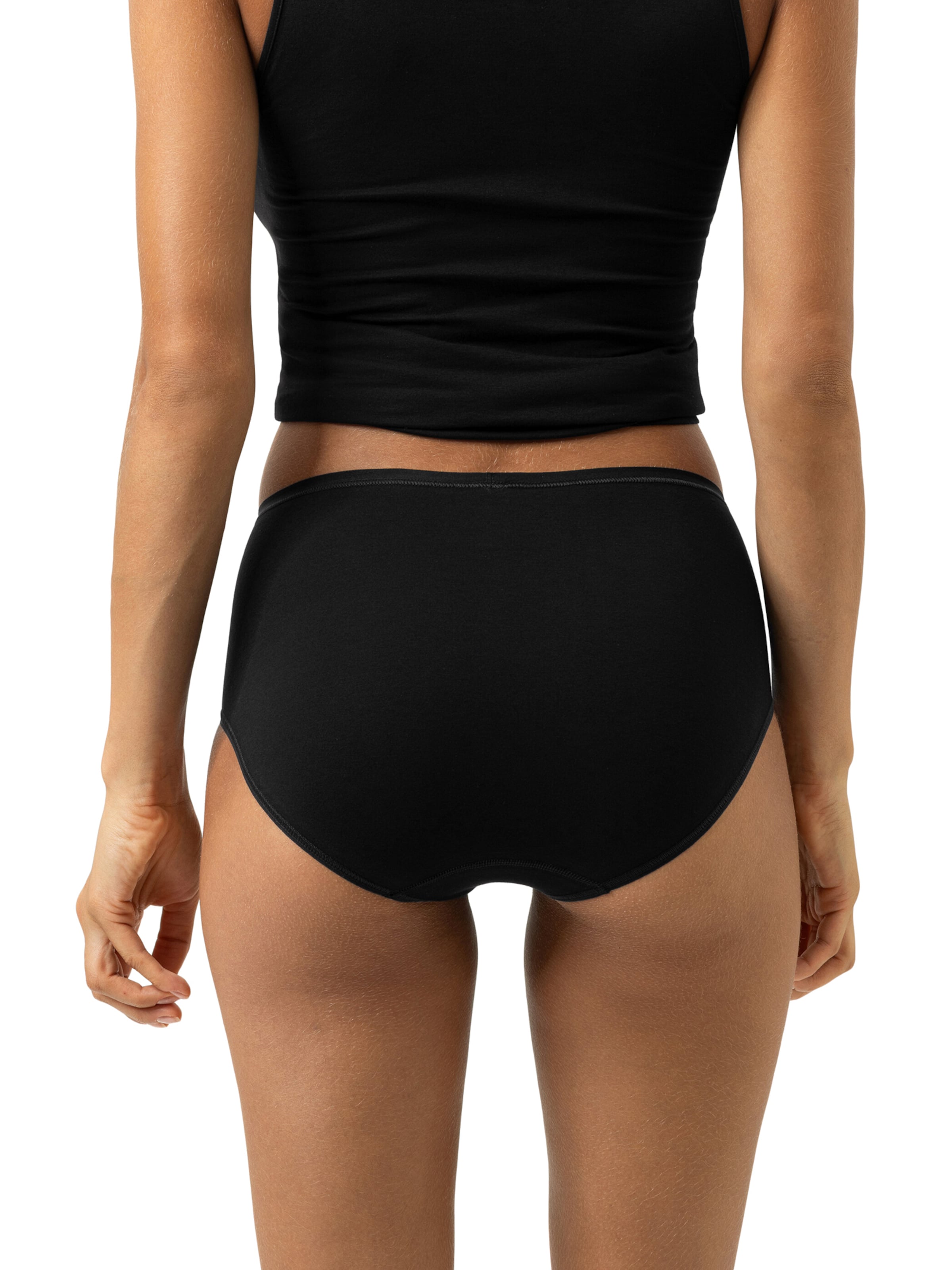 Mey Slip 'Superfine Organic' in Zwart