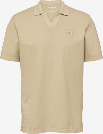 T-Shirt s.Oliver en beige : devant