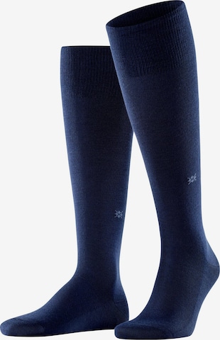 BURLINGTON Kniestrümpfe 'Leeds' in Blau: Vorderseite