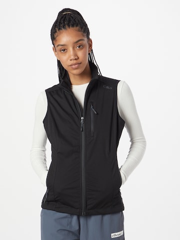 CMP Sports Vest in Black: front