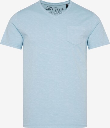 CAMP DAVID Shirt in Blau: predná strana