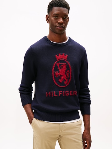 TOMMY HILFIGER Pullover in Blau: Vorderseite