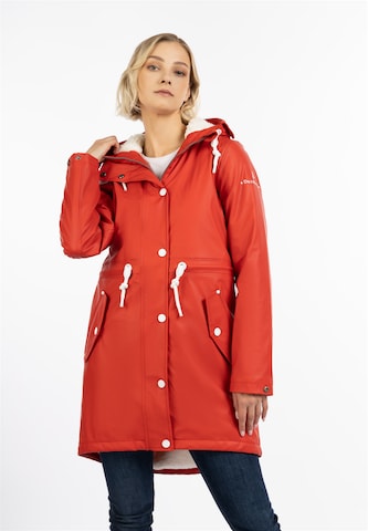 DreiMaster Maritim Функциональное пальто в Красный: спереди