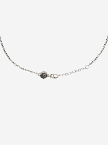 DIESEL Necklace 'Double Pendant' in Silver