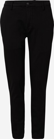 REPLAY Regular Chino Pants 'Zeumar' in Black: front