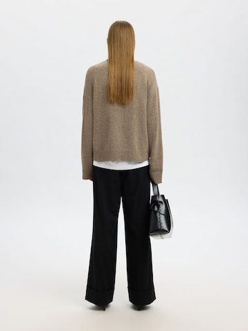 SELECTED - Jersey en beige