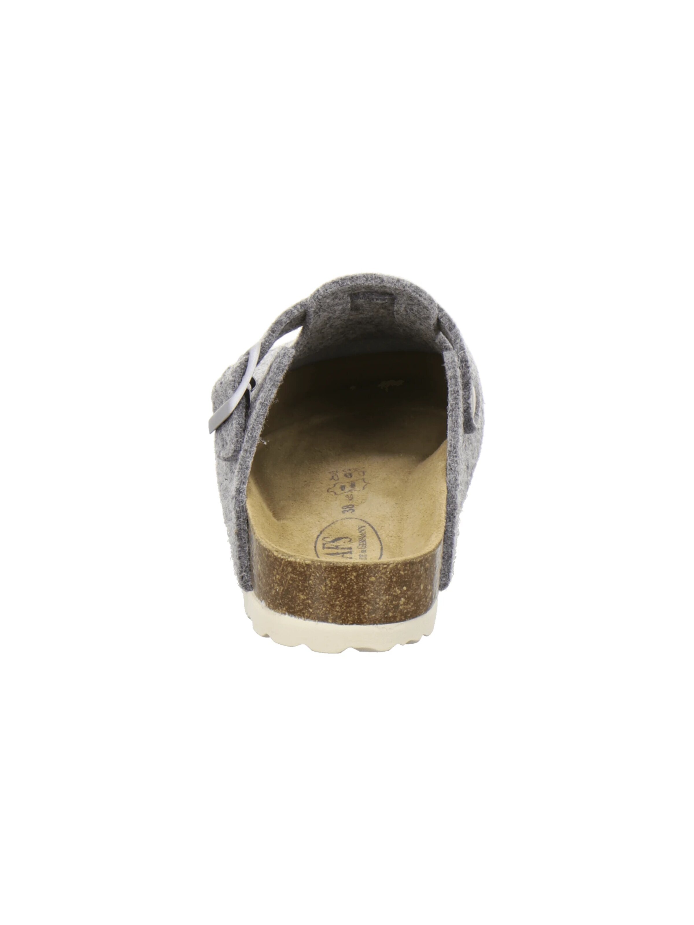 AFS-Schuhe - Zapatillas de casa 'Hausschuhe Damen Filz grau' en gris