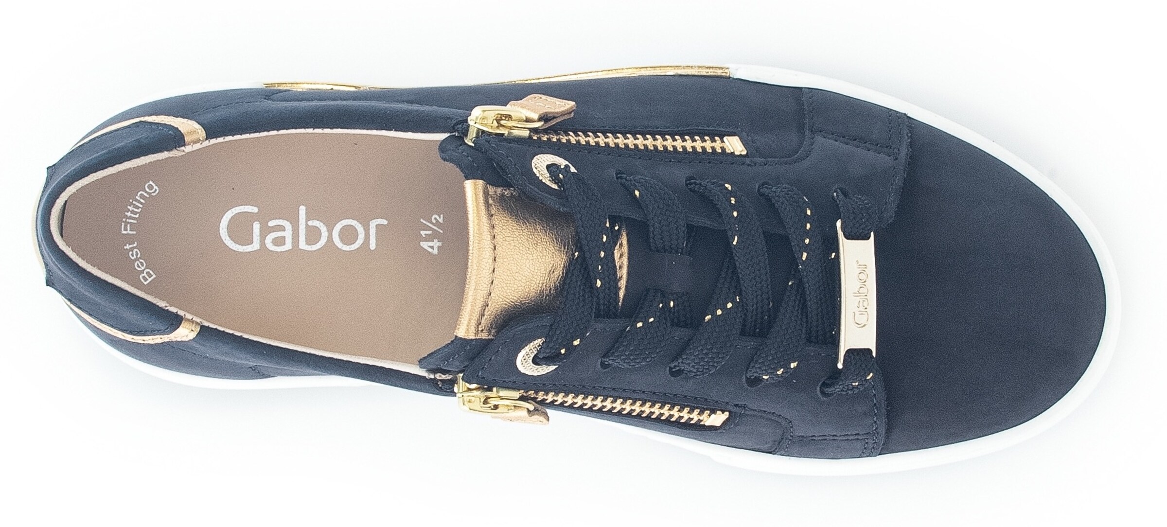GABOR Sneaker in Blau